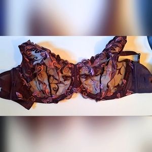 Soma burgundy bra